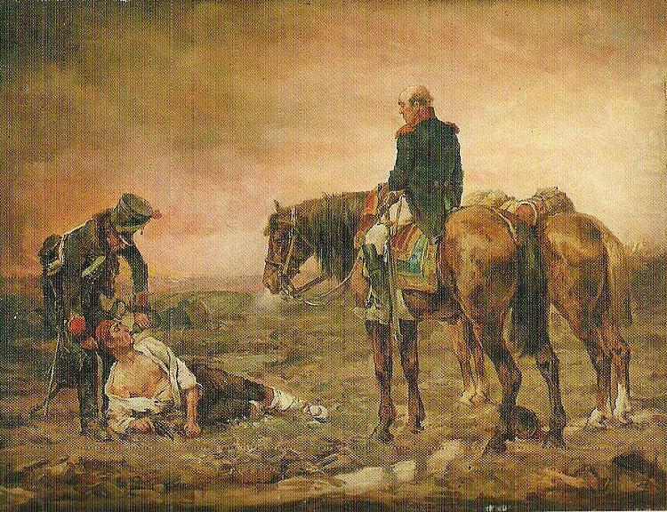 Jean-Louis-Ernest Meissonier Relief after the Battle china oil painting image